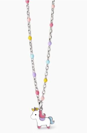 Collana Kids Argento Unicorno - MABINA