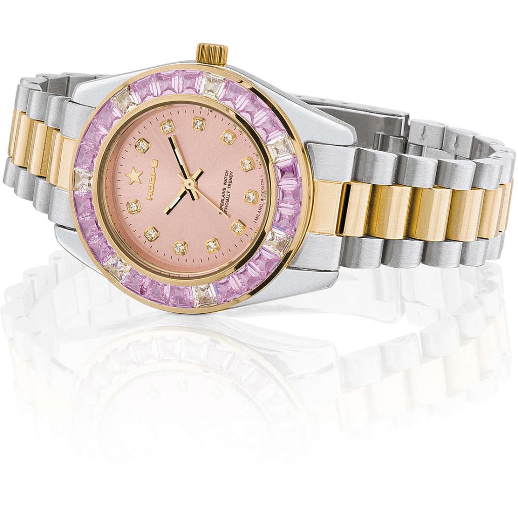 Orologio Hoops Monte Carlo Bicolore Pink - HOOPS