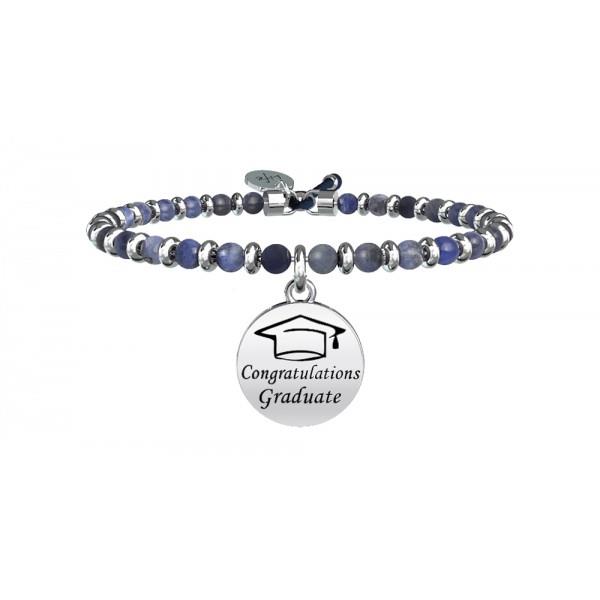 BRACCIALE SODALITE E ACCIAIO 316L - KIDULT