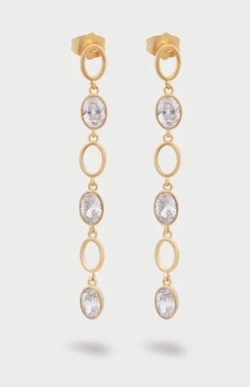 Orecchini Pendenti Oval Cut - RUE DES MILLE