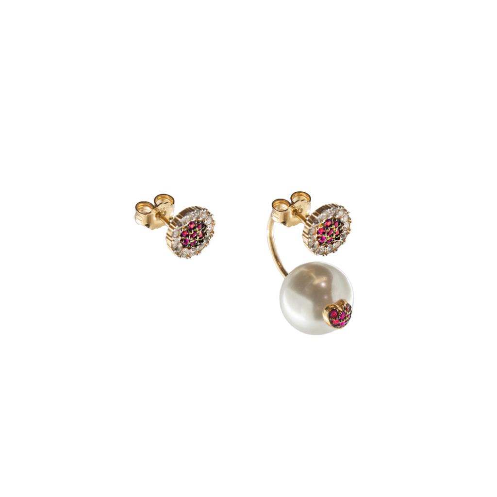 Orecchini Galactica Asimmetrici Rue Des Mille - RUE DES MILLE