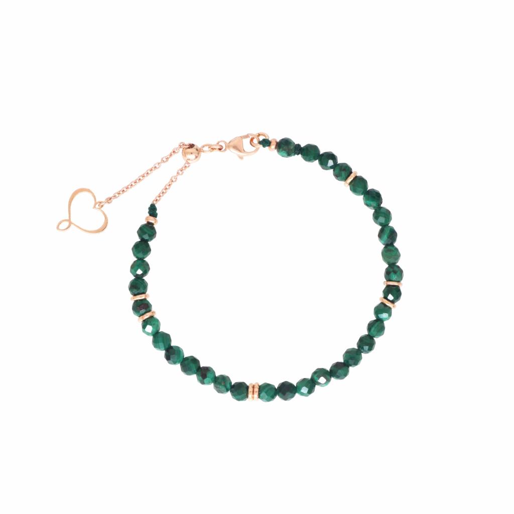 Bracciale Maman et Sophie con pietre di malachite - MAMAN ET SOPHIE