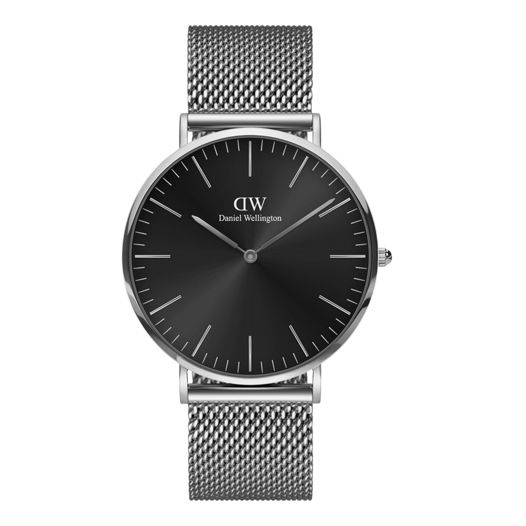 Orologio Daniel Wellington  Classic Mesh Onyx DW00100629 - DANIEL WELLINGTON