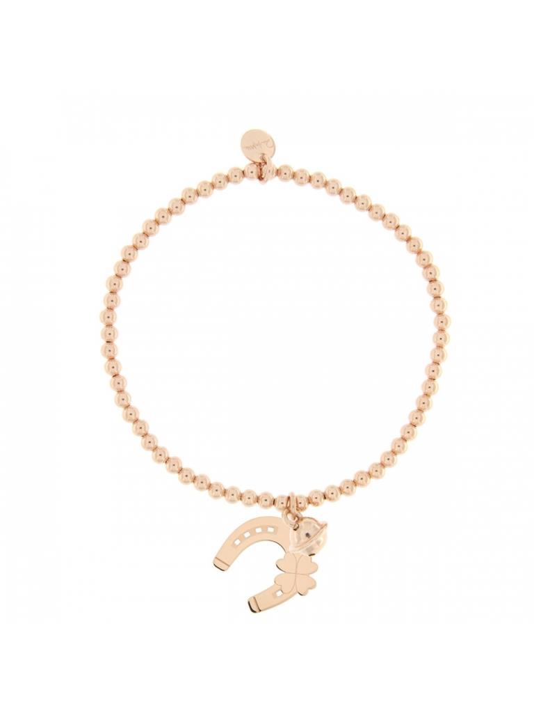 BRACCIALE ARG ELASTICO TIT 925% 1 SOG FERRO DI CAVALLO - RUE DES MILLE