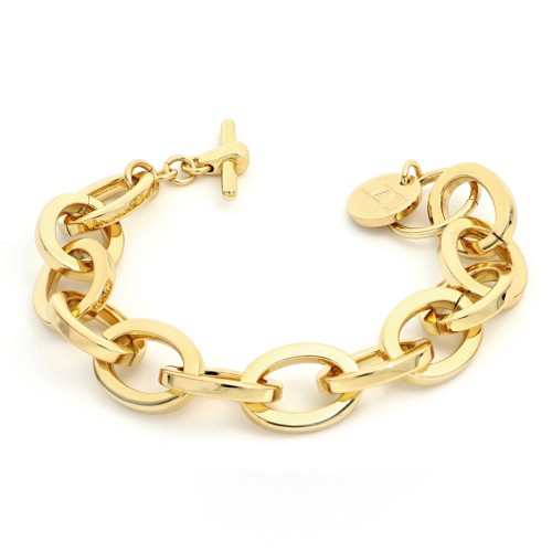Bracciale catena dorata Square - UNOAERRE