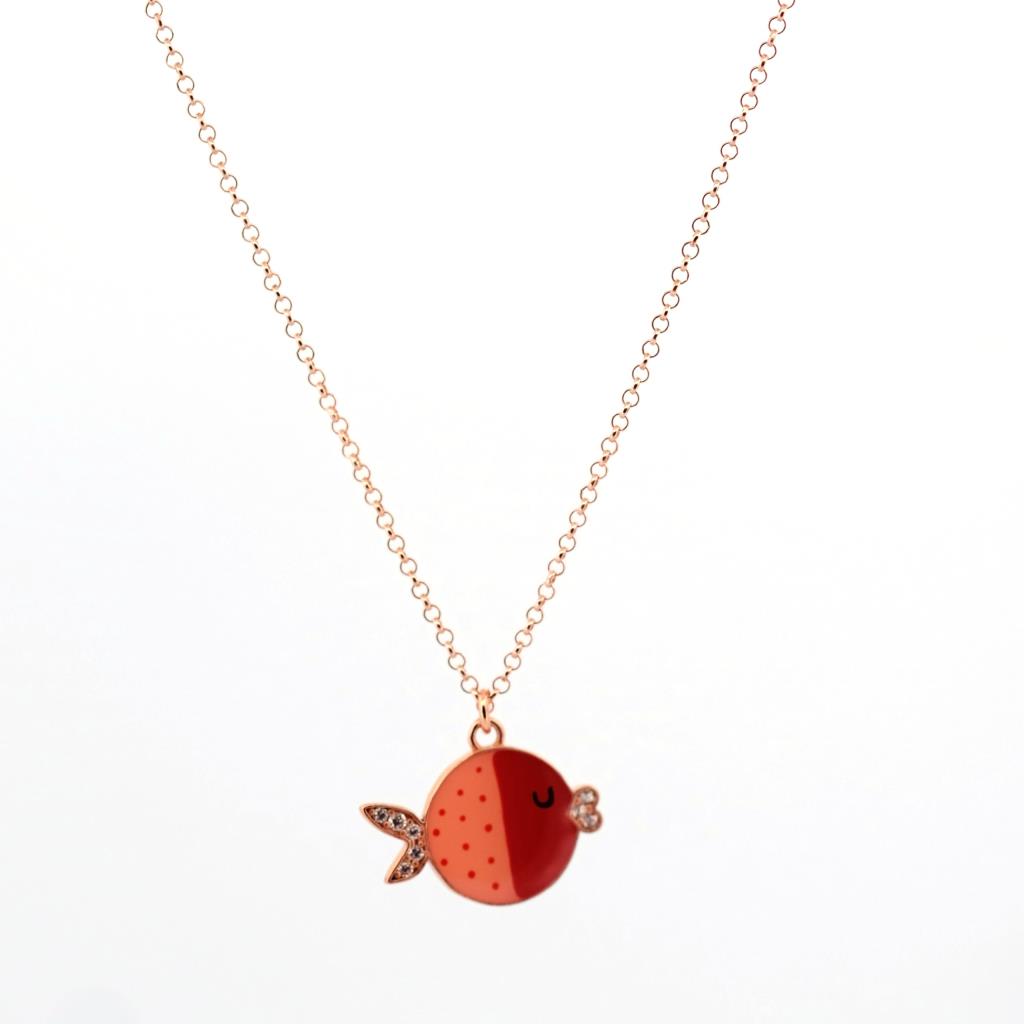 Collana Versari Pesce Rosso - VERSARI ACCESSORIES