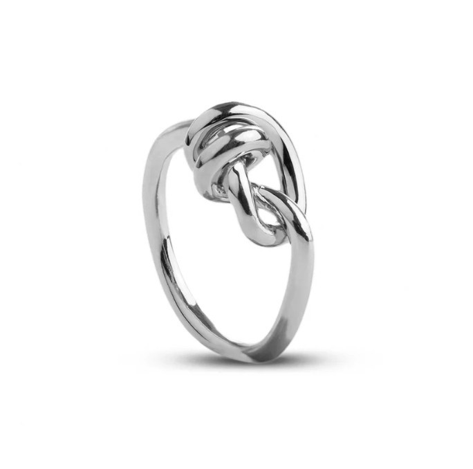 Anello Nodi d'Amore in Argento 925 - IL FILO DELLA VITA