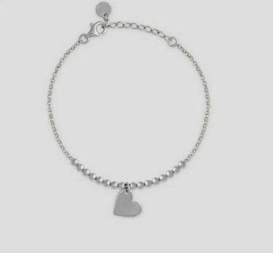 BRACCIALE ARG TIT 925% 1 SOG PL CUO RH - RUE DES MILLE