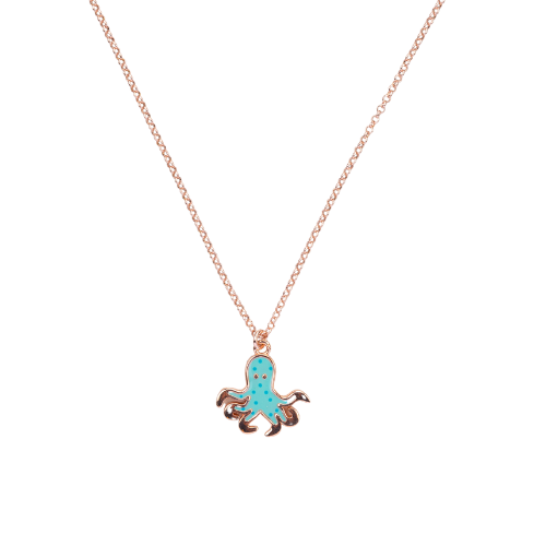 Collana Versari con Polpo smaltato - VERSARI ACCESSORIES