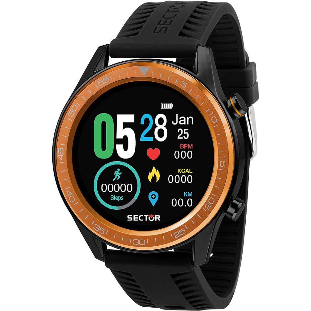 Orologio Smartwatch Uomo Sector S-02 NERO ROSE' - SECTOR