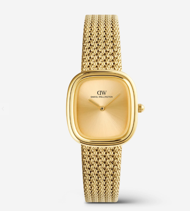 Margot Braided Mesh Unitone Gold - DANIEL WELLINGTON