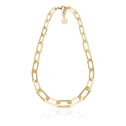 Collana Unoaerre catena quadra piatta - UNOAERRE
