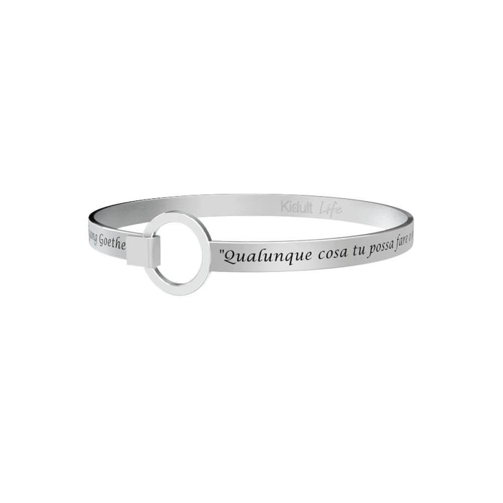 Bracciale Kidult Uomo Frase Goethe - KIDULT