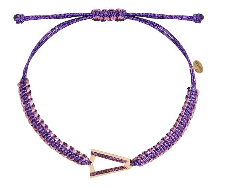 Cavigliera Bracciale Kate Sparkling Violet - VALENTINA FERRAGNI