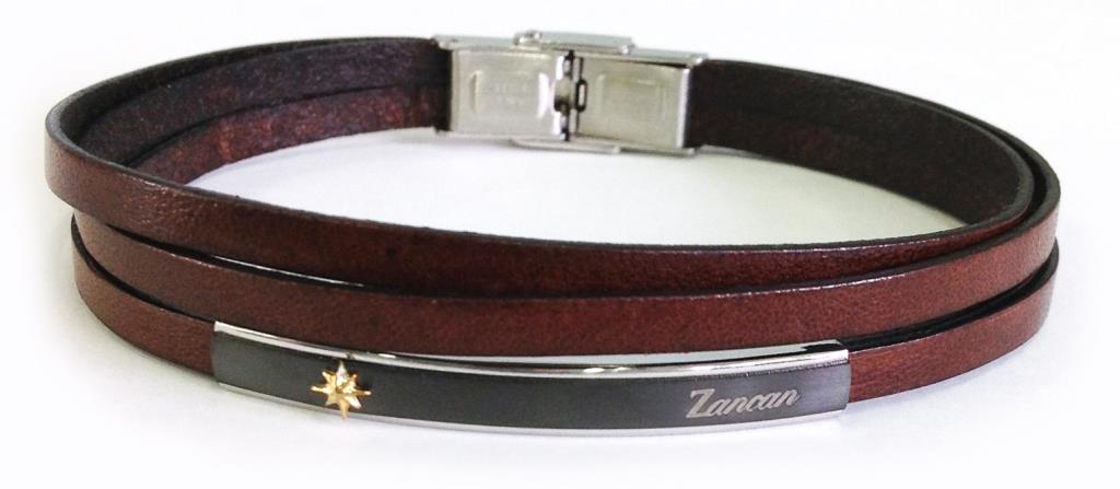 Bracciale Zancan Pelle Marrone - ZANCAN
