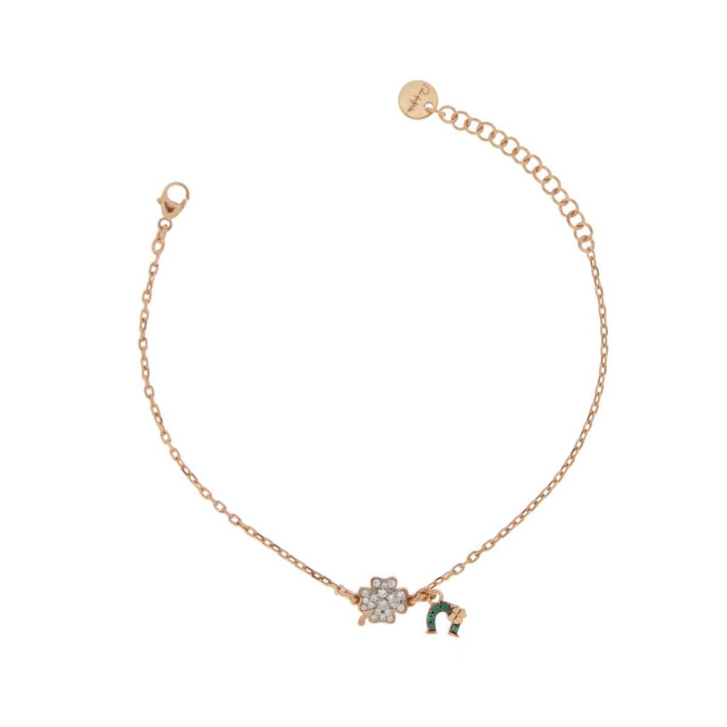 Bracciale Rue Des Mille  Quadrifoglio Ferro Di Cavallo - RUE DES MILLE