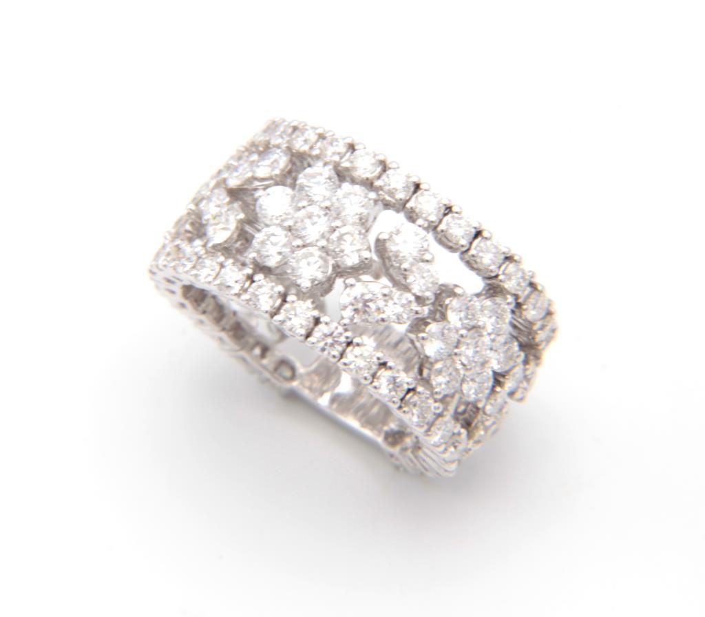 Anello Zydo Fascia Floreale Flessibile - ZYDO