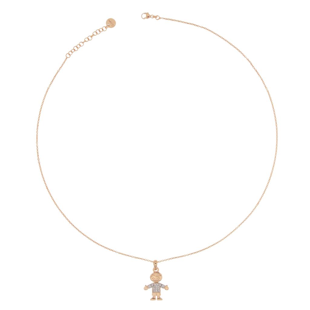 Collana Girocollo Rue Des Mille Bimbo Con Zirconi - RUE DES MILLE