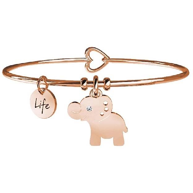 Bracciale Kidult Elefante Ros&egrave; - KIDULT