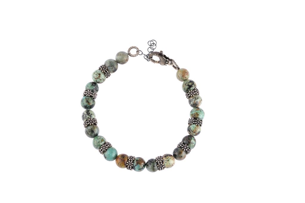 Bracciale Amantide Agata e Fiori - AMANTIDE