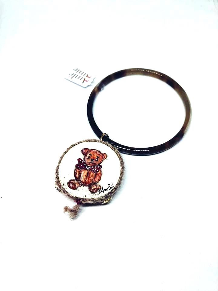 Bracciale Rigido Aml&egrave; Con Orasacchiotto - AMLÉ