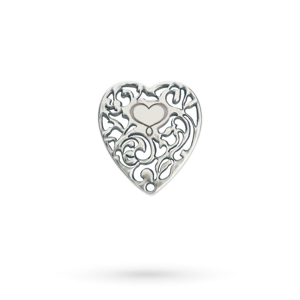 Mono Orecchino Maman et Sophie Cuore Vittoriano Brunito Grande - MAMAN ET SOPHIE