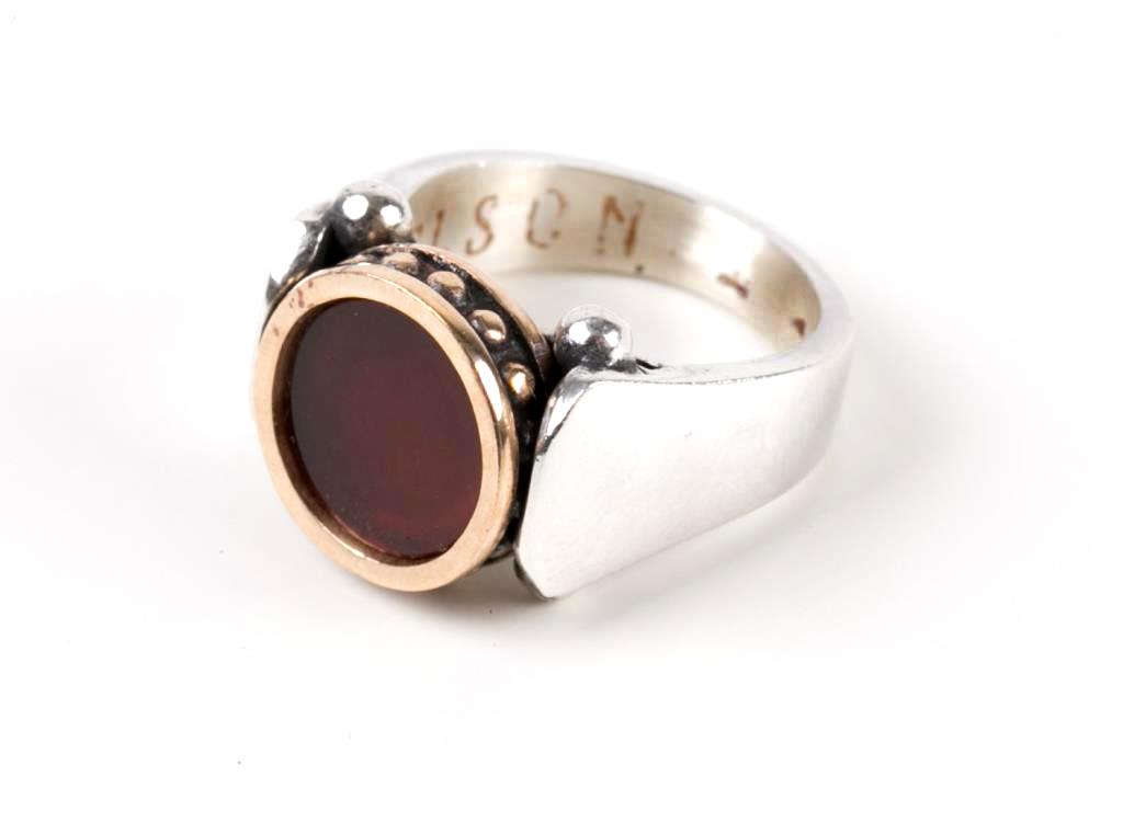 Anello Nelson Kichwa Piccolo Marrone - NELSON