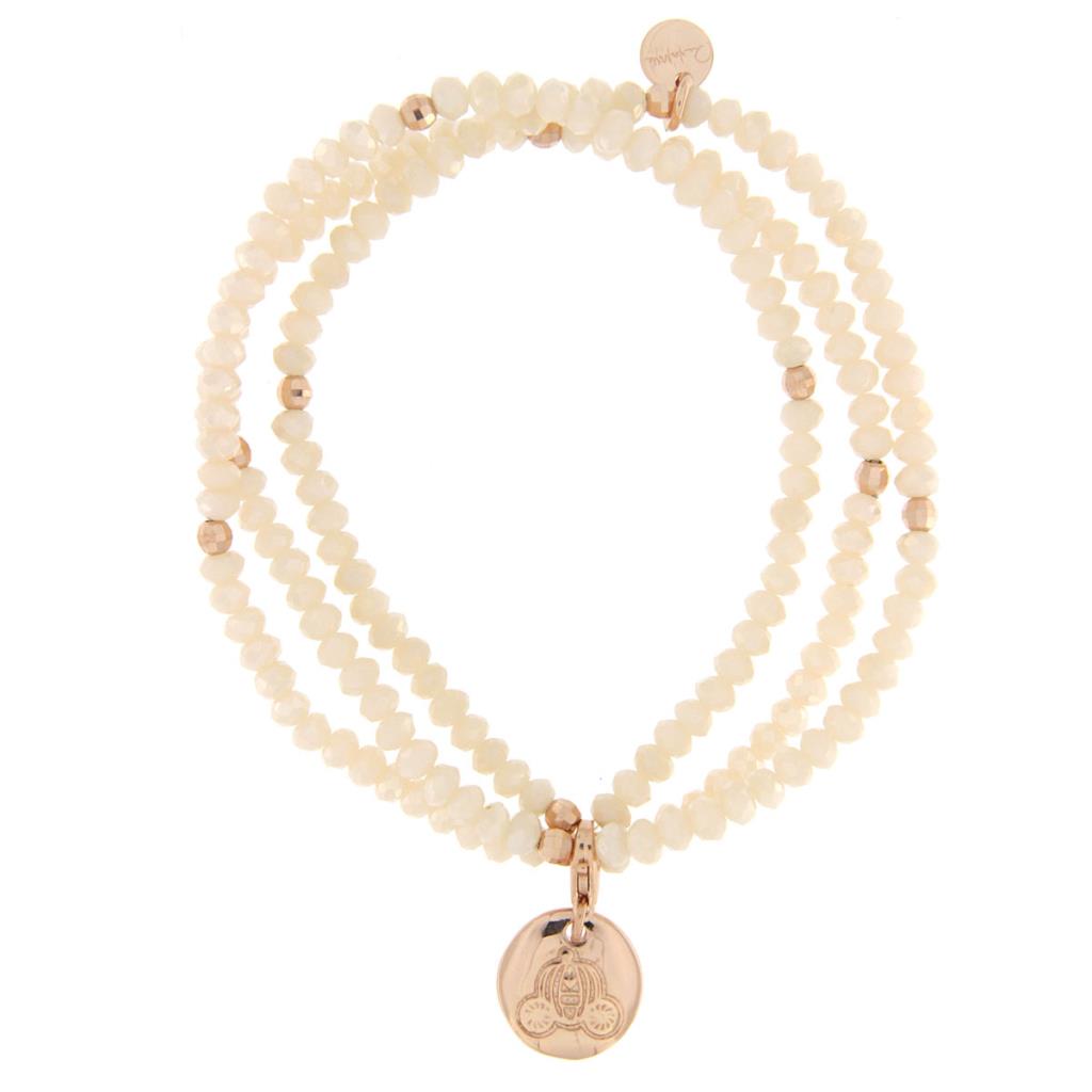 Braccialre Rue Des Mille Con Pietre Bianche - RUE DES MILLE