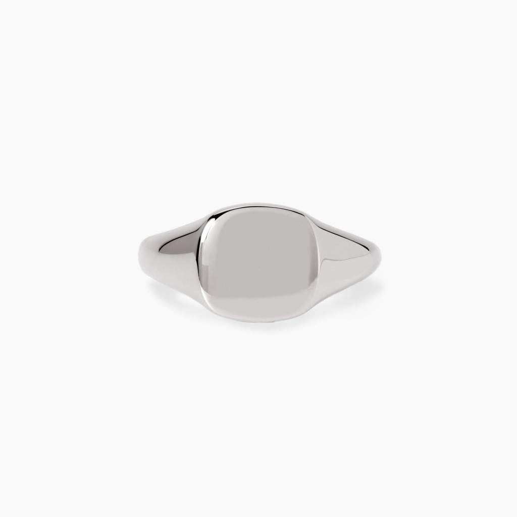 Anello chevalier in argento - MABINA