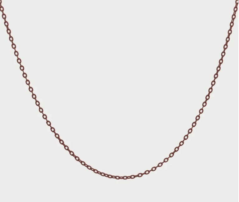 Girocollo smaltato chain base - RUE DES MILLE