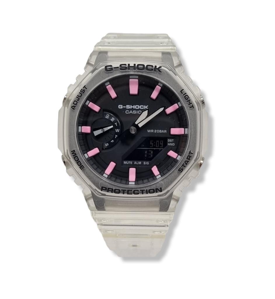 Casio G-Shock Skeleton-Pink LS Handcrafted Edition - CASIO