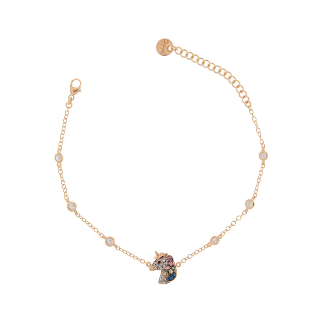 Bracciale Rue Des Mille Unicorno e Zirconi  - RUE DES MILLE