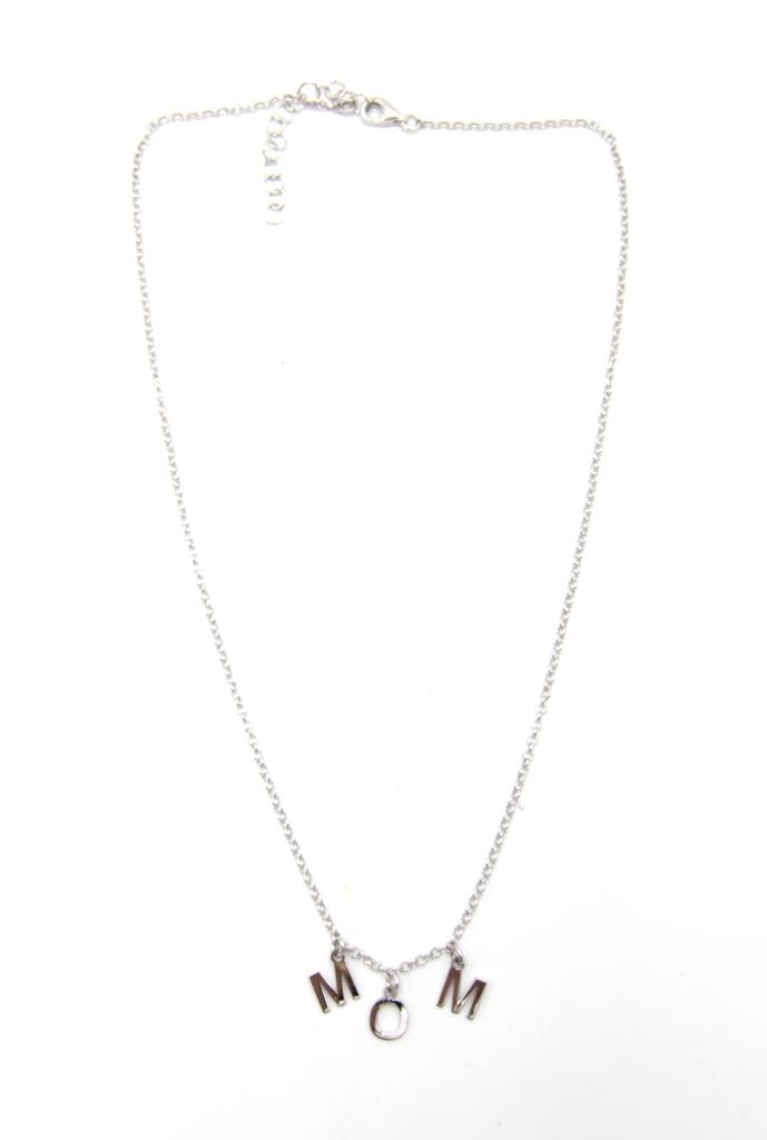Collana "Mom" Personalizzabile - LORENZO SEGONI SILVER
