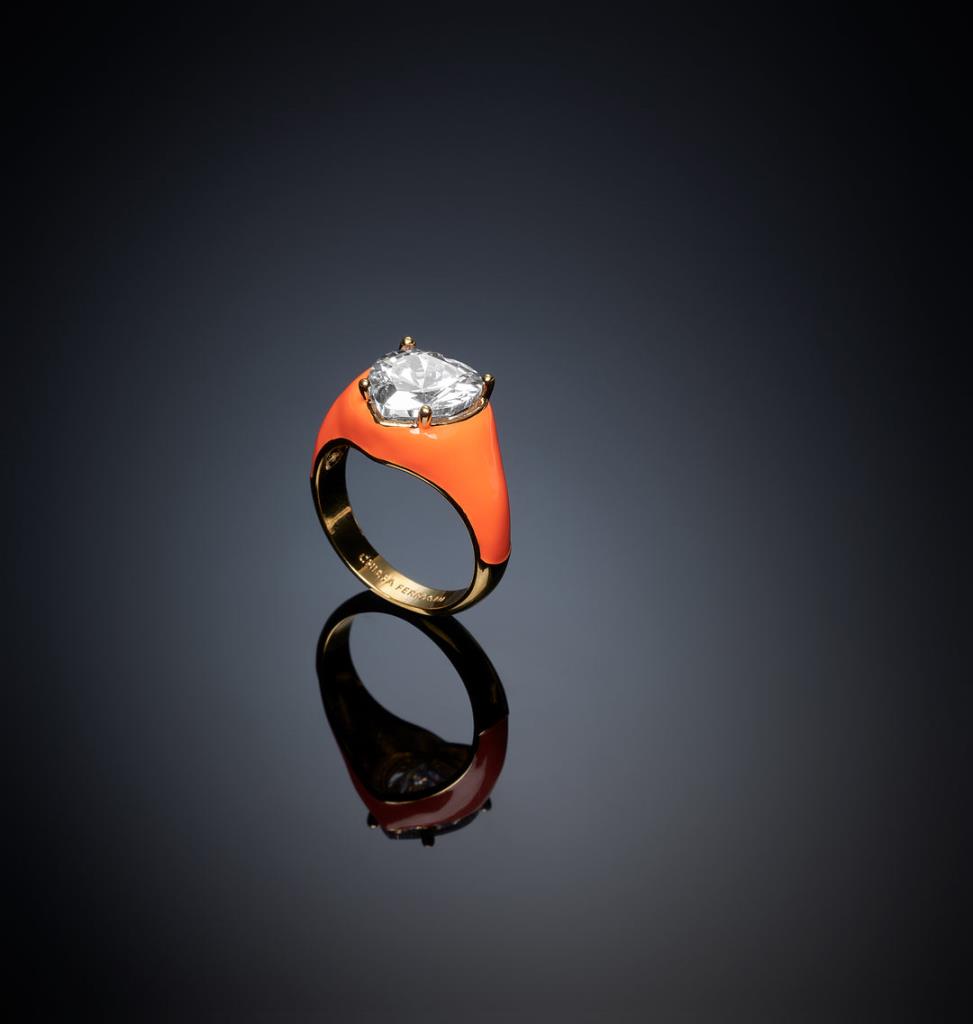 Anello Bold Orange Love Parade Chiara Ferragni - CHIARA FERRAGNI