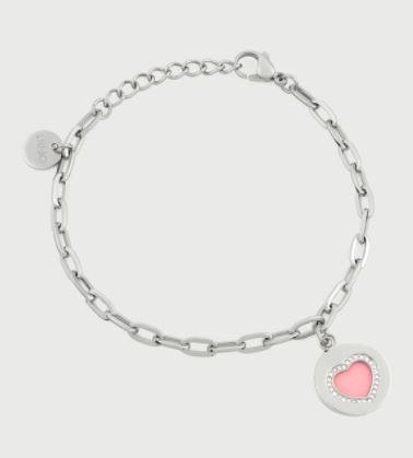 Bracciale Li Jo con Cuore e Brill - LIU.JO