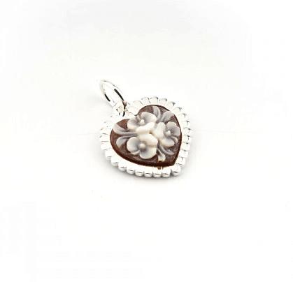 Pendente Cameo Italiano Cuore - CAMEO ITALIANO