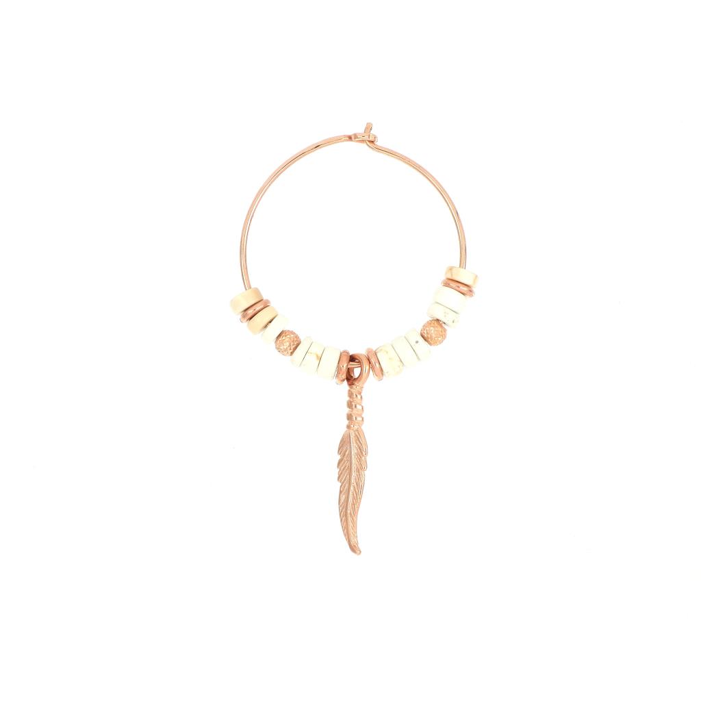 Orecchino Maman Et Sophie  Medio Con Pietre Bianche - MAMAN ET SOPHIE