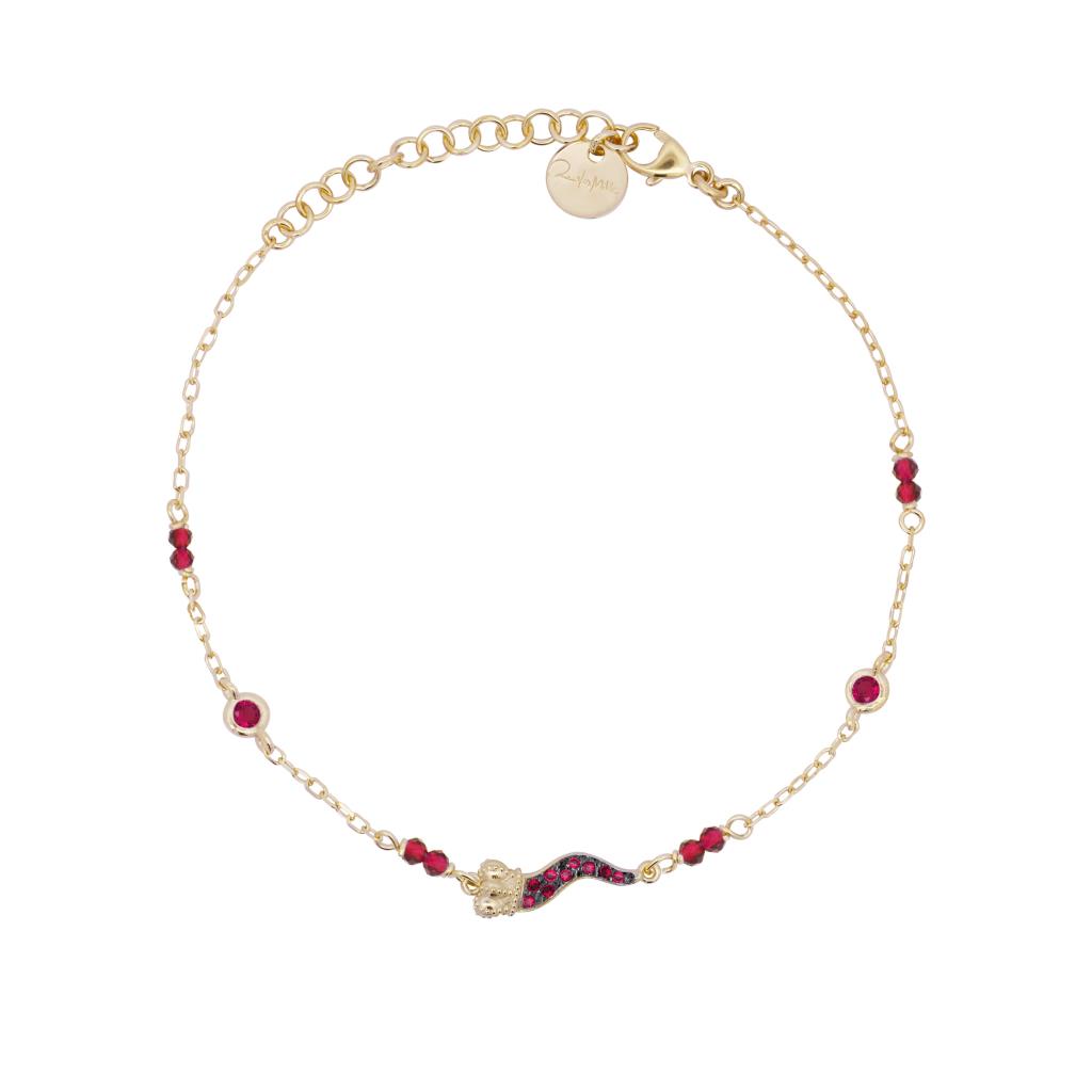 Bracciale Rue Des Mille Corno Pav&egrave; - RUE DES MILLE