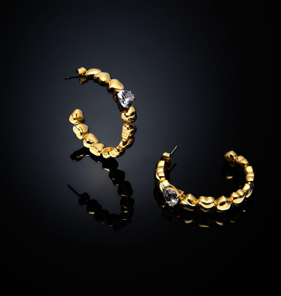 Orecchini Chiara Ferragni Cuoricino - CHIARA FERRAGNI