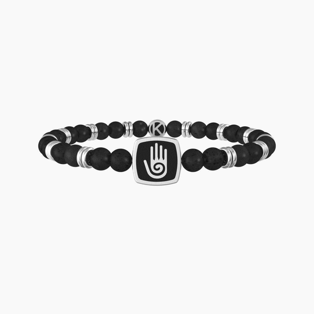 Bracciale Kidult Uomo in pietra lavica - KIDULT