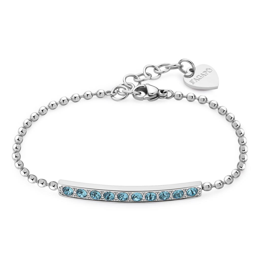 Bracciale S'agapò Dazzly Azzurro - SAGAPO