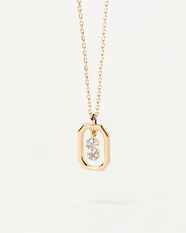 Collana PDPaola Lettera Mini S - PDPAOLA