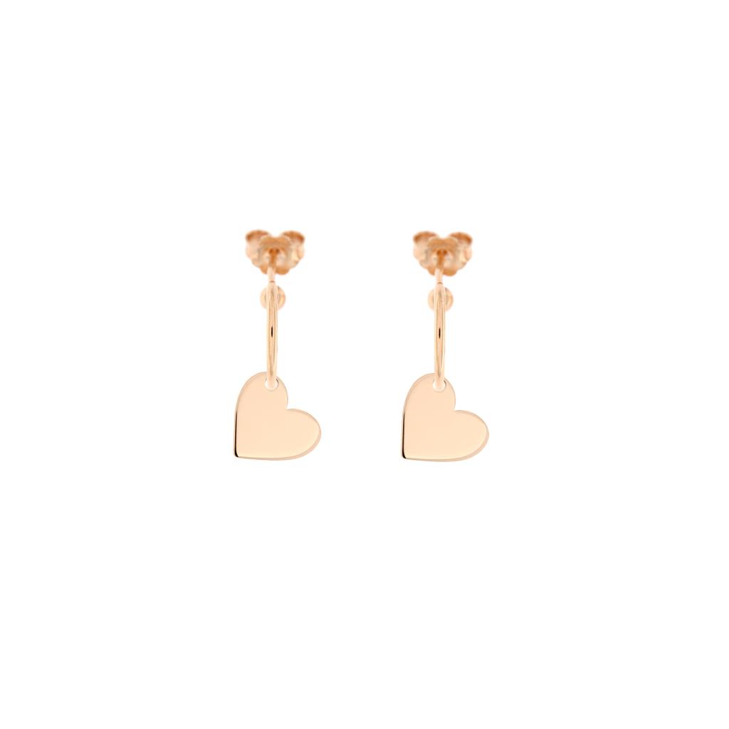 Orecchini Rue des Mille Cerchio Cuore - RUE DES MILLE