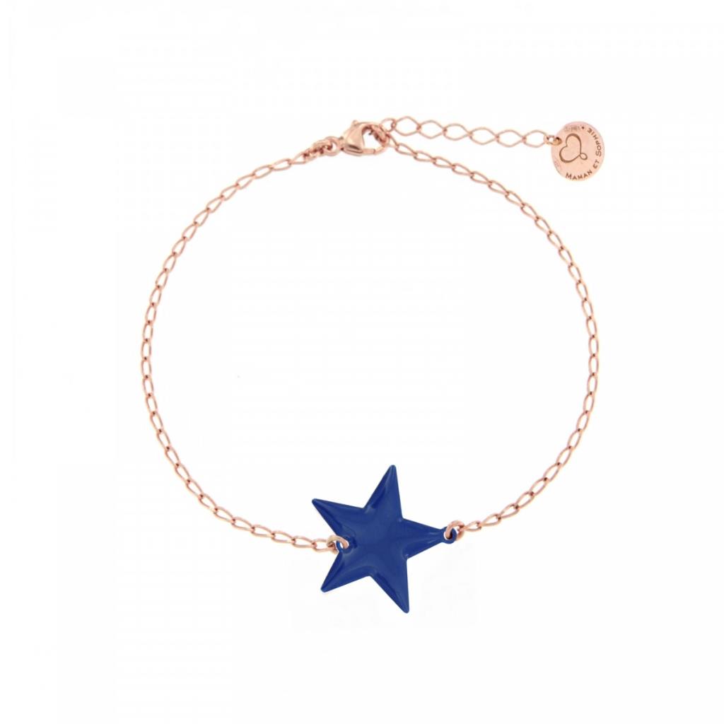 Bracciale Maman Et sophie Con Stella Blu - MAMAN ET SOPHIE