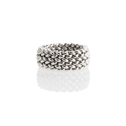 Anello Unoaerre in argento bianco Chicco - UNOAERRE