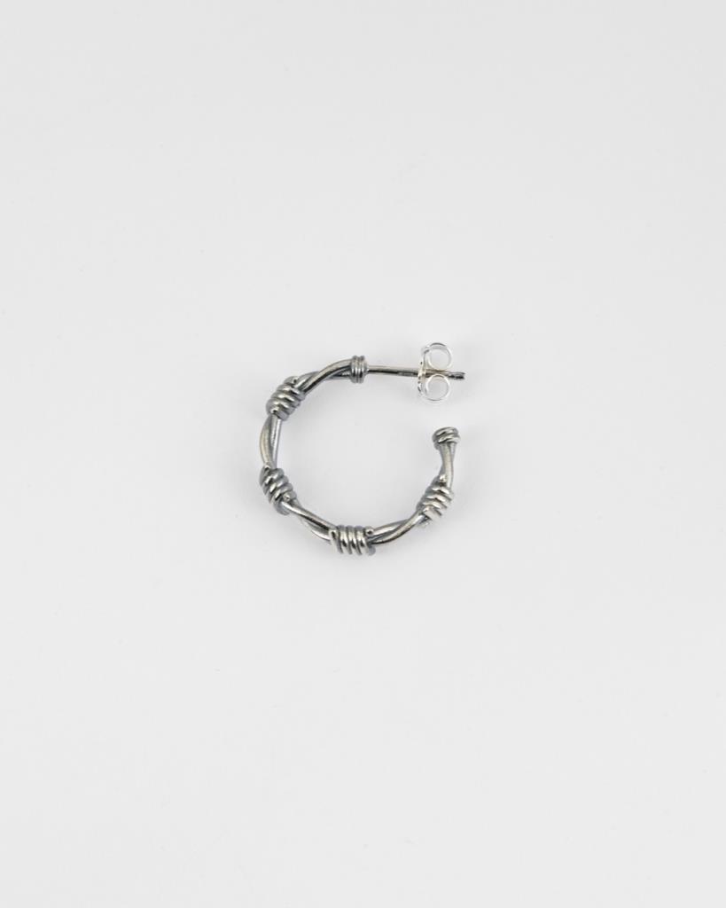 Orecchino Singolo Nove25  Filo Spinato - NOVE25