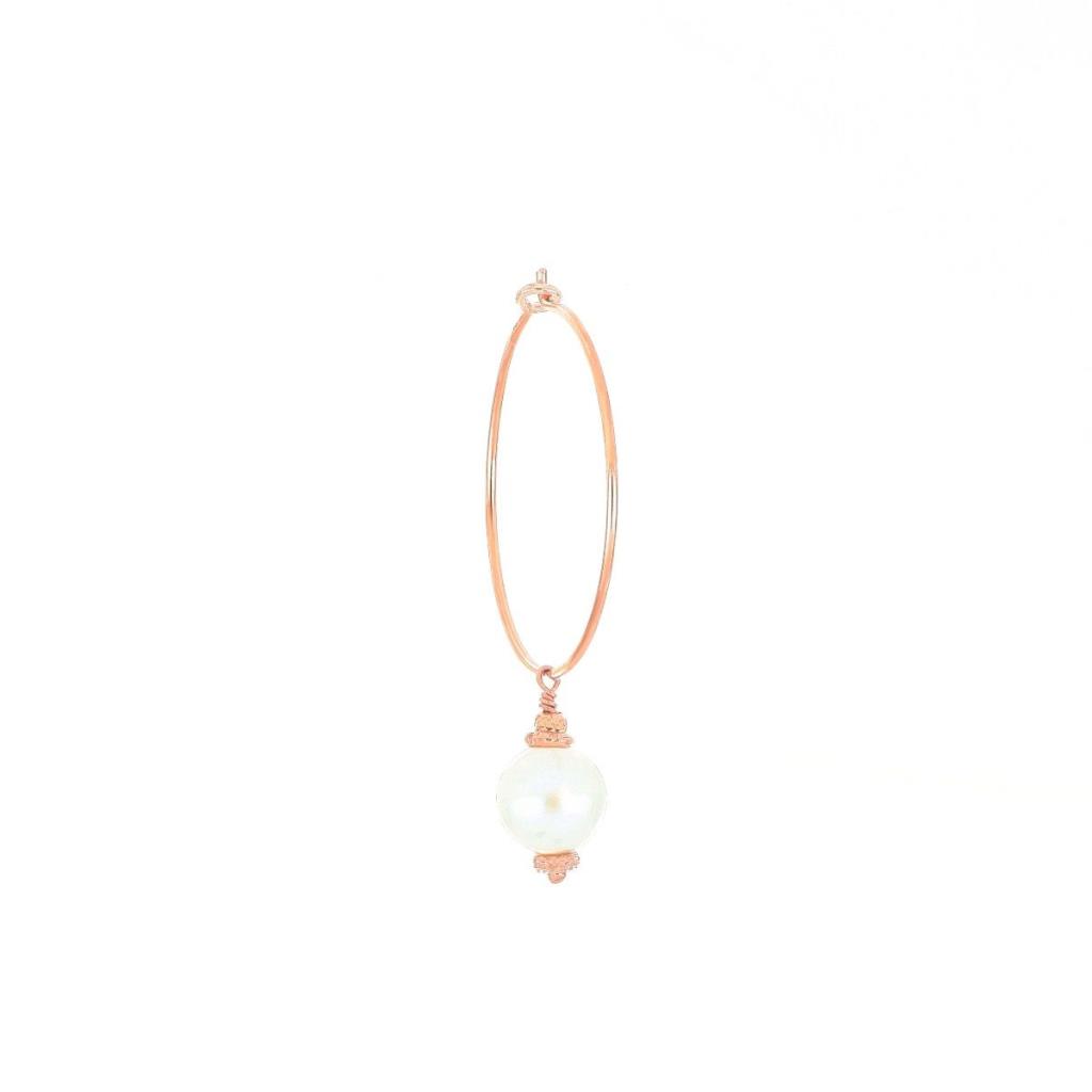 Orecchino Maman Et Sophie A Cerchio Perla Piccola - MAMAN ET SOPHIE