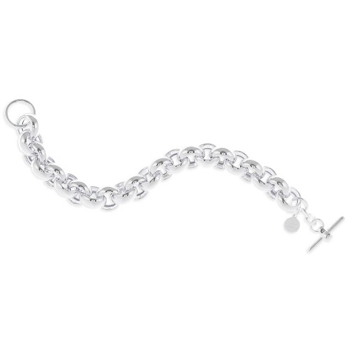 Bracciale in bronzo argentato - UNOAERRE