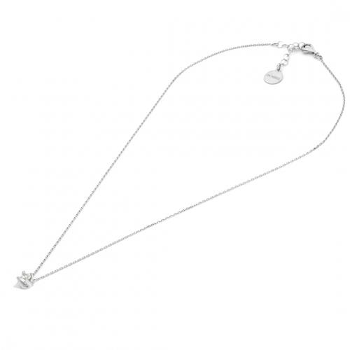 Collana Unoaerre Cubic Zirconia Mini in argento bianco - UNOAERRE