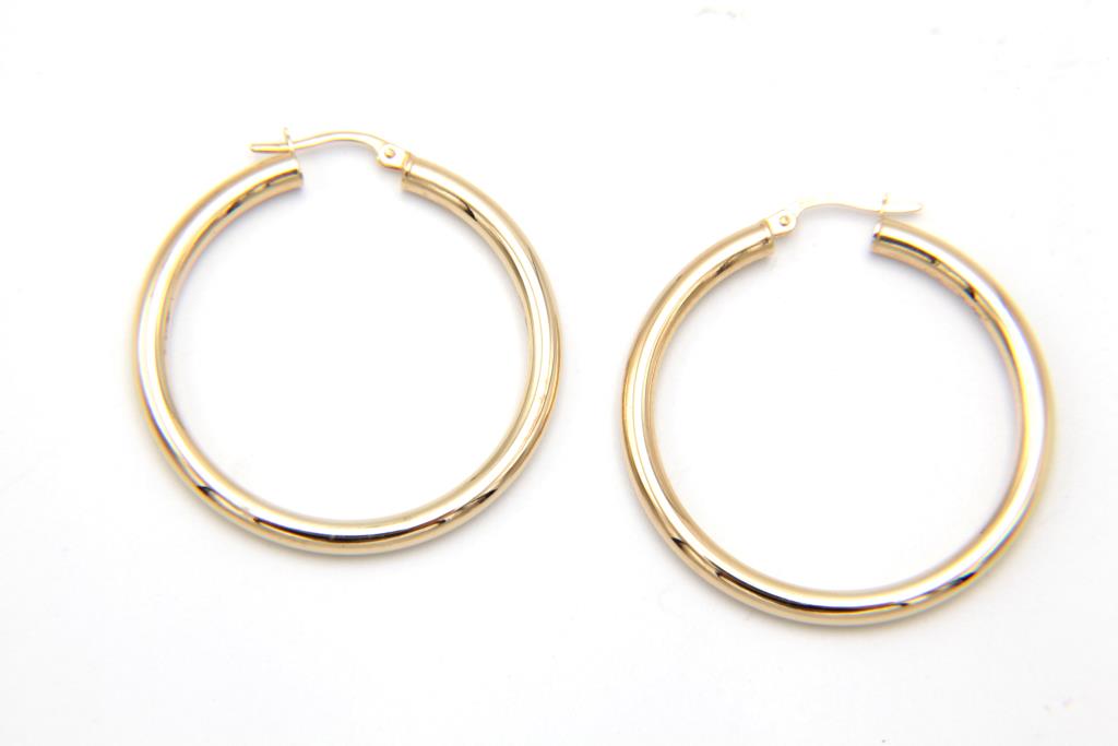 Orecchini A Cerchio In Oro - LORENZO SEGONI GOLD